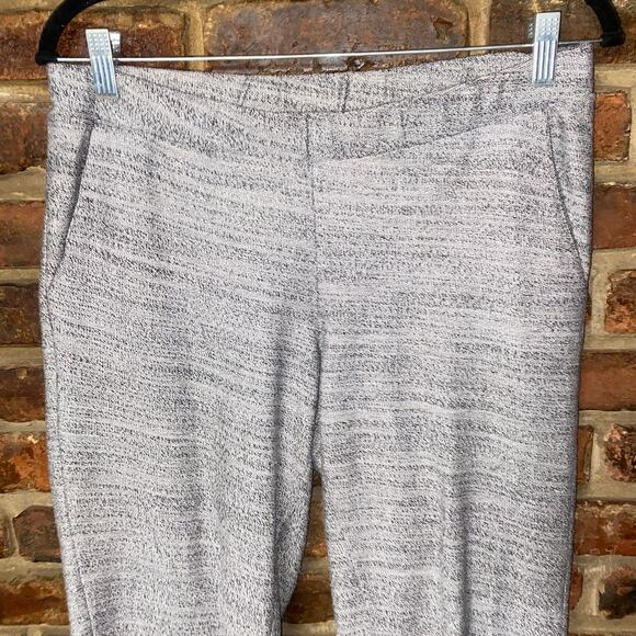 Marine Layer Gray Ellie Boucle Textured Knit Jogger Pants Women's Size Medium - Picture 3 of 8